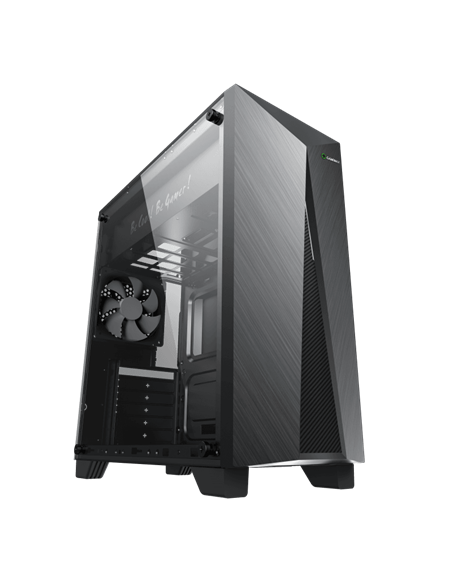 Carcasă PC Gamemax Nova N6, Midi-Tower, Fără PSU, Negru