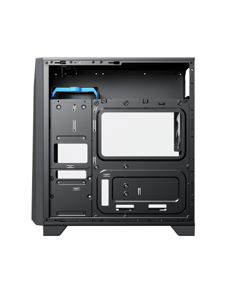 Carcasă PC Gamemax Nova N6, Midi-Tower, Fără PSU, Negru