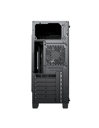 Carcasă PC Gamemax Nova N6, Midi-Tower, Fără PSU, Negru