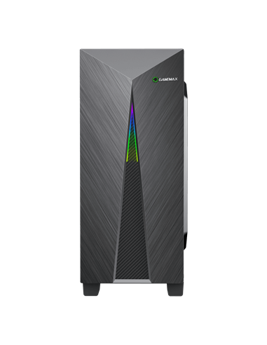 Carcasă PC Gamemax Nova N6, Midi-Tower, Fără PSU, Negru