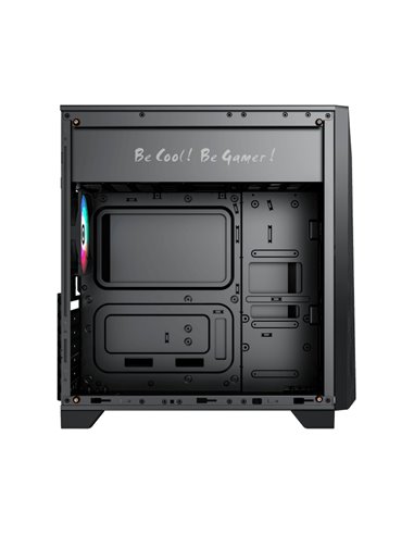 Компьютерный корпус Gamemax Nova N6, Midi-Tower, Без блока питания, Чёрный