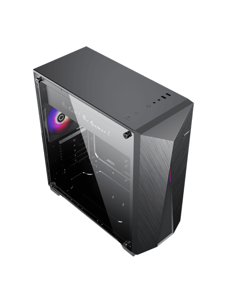 Компьютерный корпус Gamemax Nova N6, Midi-Tower, Без блока питания, Чёрный