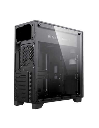 Компьютерный корпус Gamemax Nova N6, Midi-Tower, Без блока питания, Чёрный