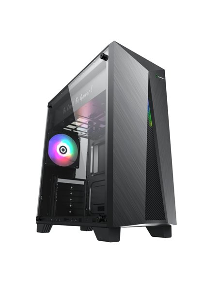 Компьютерный корпус Gamemax Nova N6, Midi-Tower, Без блока питания, Чёрный