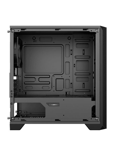 Carcasă PC Gamemax Silent Hill, Midi-Tower, Fără PSU, Negru