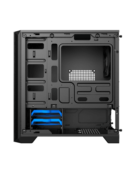Carcasă PC Gamemax Silent Hill, Midi-Tower, Fără PSU, Negru