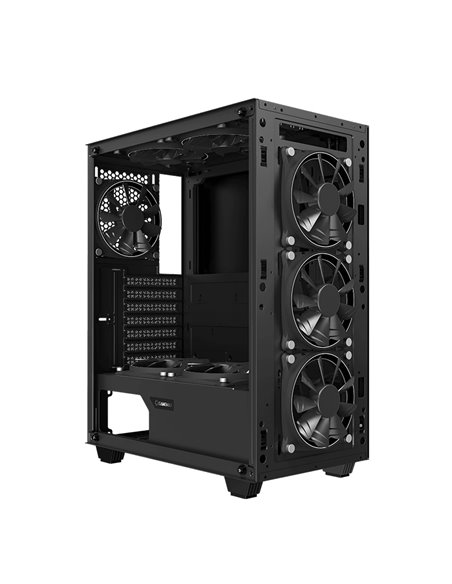 Компьютерный корпус Gamemax Draco XD, Midi-Tower, Без блока питания, Чёрный Компьютерный корпус Gamemax Draco XD, Midi-Tower, Без блока питания, Чёрный