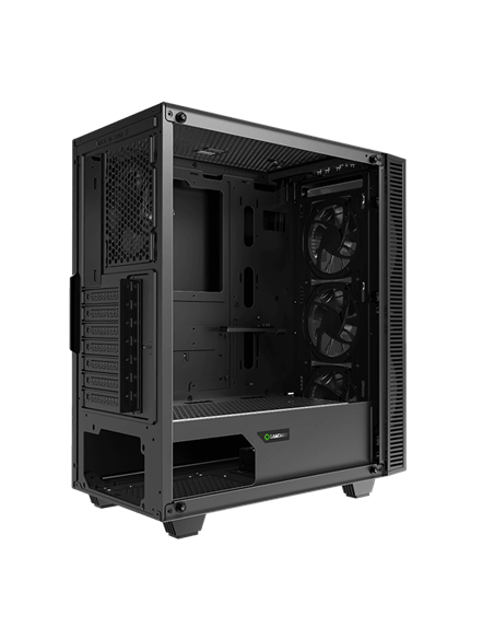 Компьютерный корпус Gamemax Draco XD, Midi-Tower, Без блока питания, Чёрный Компьютерный корпус Gamemax Draco XD, Midi-Tower, Без блока питания, Чёрный