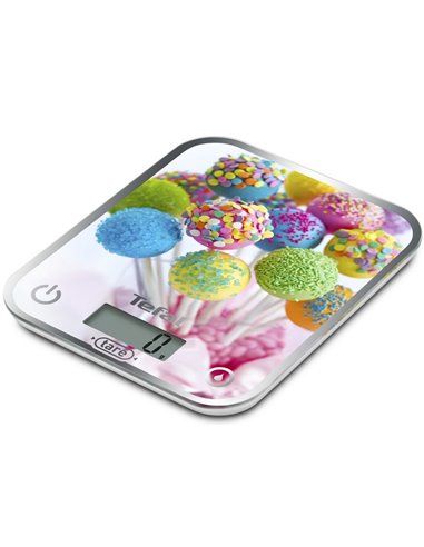 Электронные кухонные весы Tefal Optiss Décor, Разноцветный