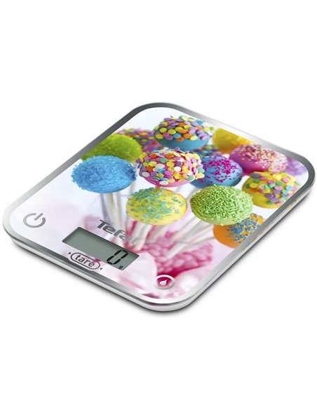 Cântar electronic de bucătărie Tefal Optiss Décor, Multicolor