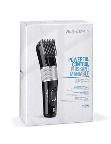 Aparat de tuns BaByliss E973E, Negru | Argintiu