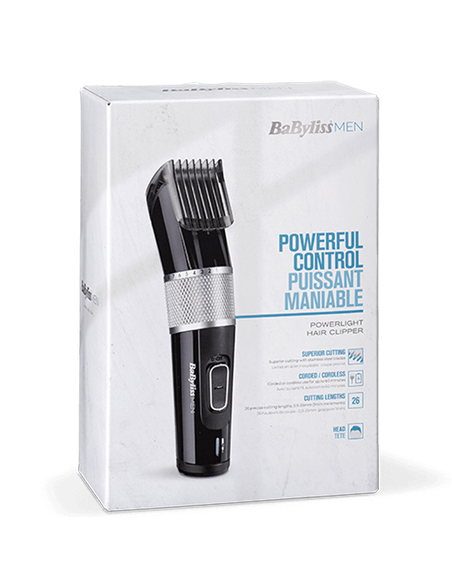 Машинка для стрижки BaByliss E973E, Чёрный | Серебристый