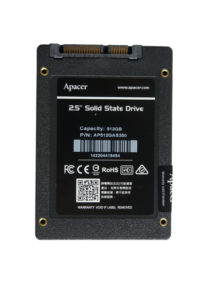 Накопитель SSD Apacer AS350 PANTHER, 512Гб, AP512GAS350-1