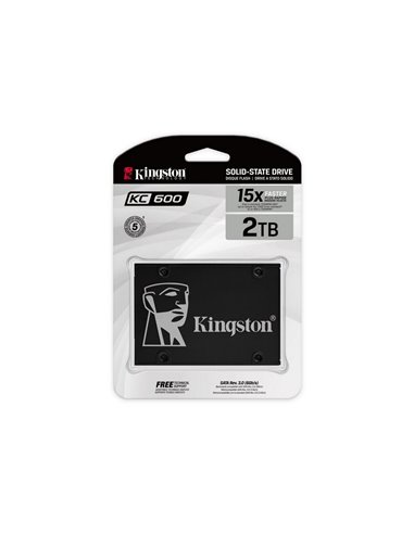 Накопитель SSD Kingston KC600, 2048Гб, SKC600/2048G
