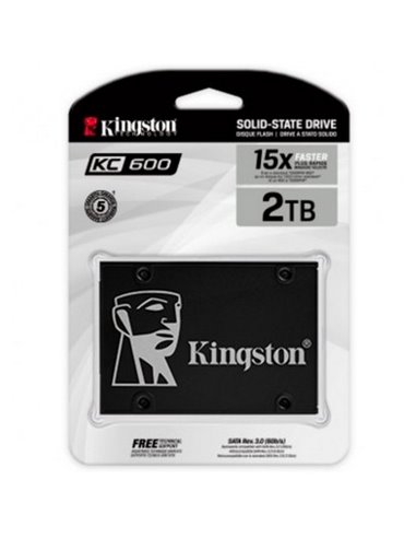 Накопитель SSD Kingston KC600, 2048Гб, SKC600/2048G