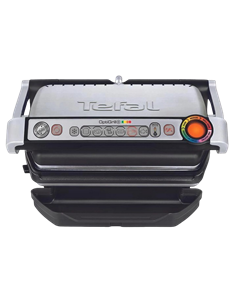 Электрический Гриль Tefal OptiGrill, 2000Вт, Серебристый