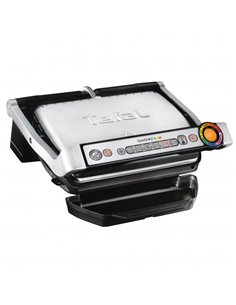 Электрический Гриль Tefal OptiGrill, 2000Вт, Серебристый 2