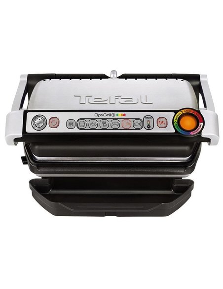 Электрический Гриль Tefal OptiGrill, 2000Вт, Серебристый Электрический Гриль Tefal OptiGrill, 2000Вт, Серебристый