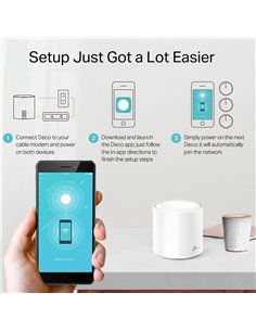 Домашняя Mesh Wi-Fi система TP-LINK Deco X20 (2-pack), Белый 2