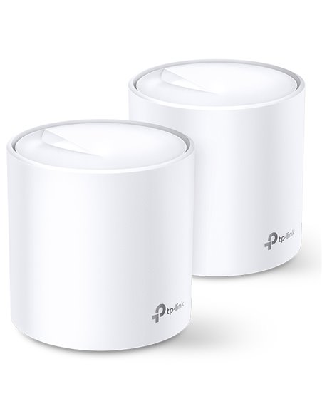 Домашняя Mesh Wi-Fi система TP-LINK Deco X20 (2-pack), Белый