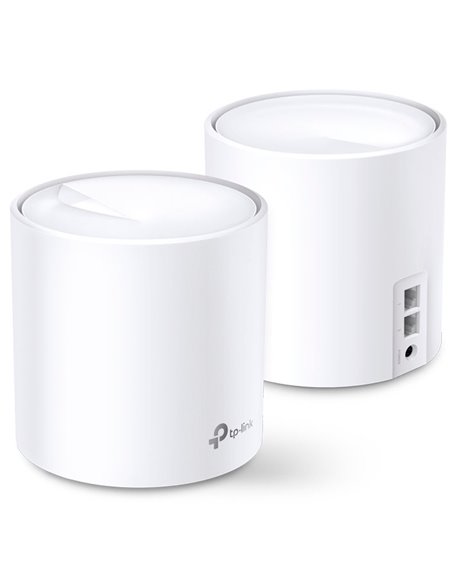 Домашняя Mesh Wi-Fi система TP-LINK Deco X20 (2-pack), Белый