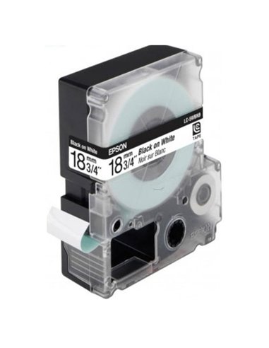 Картридж с лентой Epson LK-5WBW, 18 мм x 9 м