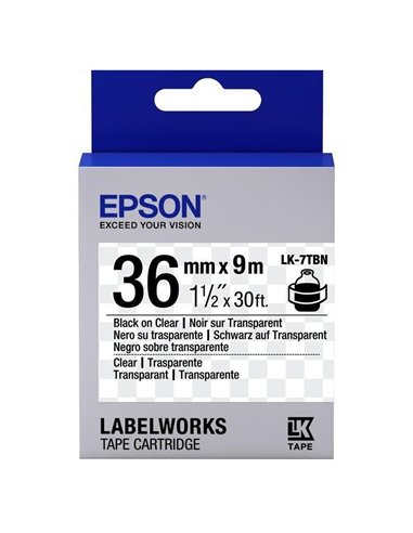 Картридж с лентой Epson LC7TBN9, 36 мм x 9 м