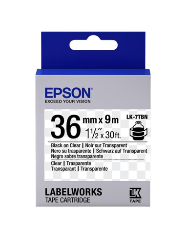 Картридж с лентой Epson LC7TBN9, 36 мм x 9 м