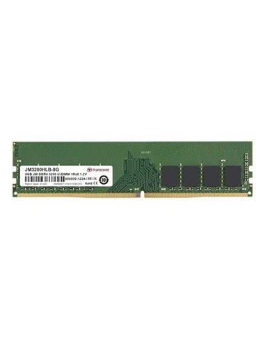 Оперативная память Transcend JM3200HLB-8G, DDR4 SDRAM, 3200 МГц, 8Гб