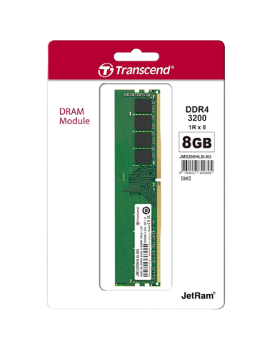 Memorie RAM Transcend JM3200HLB-8G, DDR4 SDRAM, 3200 MHz, 8GB