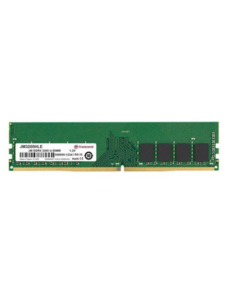 Оперативная память Transcend JM3200HLE-32G, DDR4 SDRAM, 3200 МГц, 32Гб Оперативная память Transcend JM3200HLE-32G, DDR4 SDRAM, 3200 МГц, 32Гб