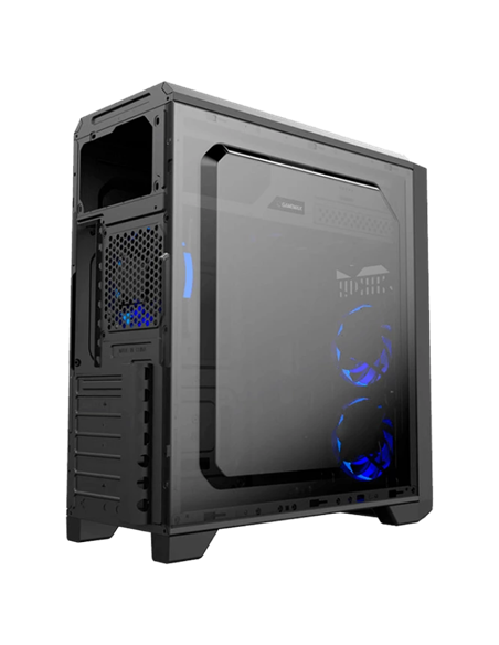 Компьютерный корпус Gamemax G563, Midi-Tower, Без блока питания, Чёрный