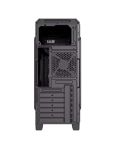 Компьютерный корпус Gamemax G563, Midi-Tower, Без блока питания, Чёрный