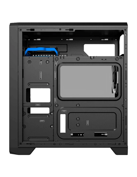 Компьютерный корпус Gamemax G563, Midi-Tower, Без блока питания, Чёрный