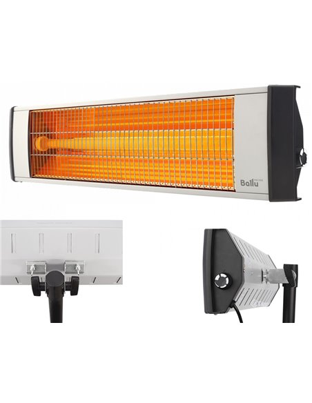 Încălzitor cu infraroșu Ballu BIH-L-2.0, 2000W, Alb Încălzitor cu infraroșu Ballu BIH-L-2.0, 2000W, Alb