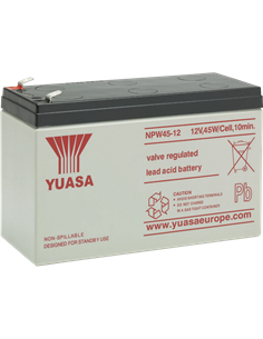 Acumulator UPS Yuasa NPW45-12-TW, 12V, 7,5Ah