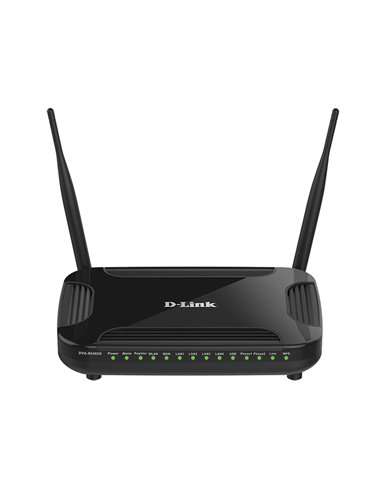 Router fără fir D-Link DVG-N5402G, 3G, 4G, Negru