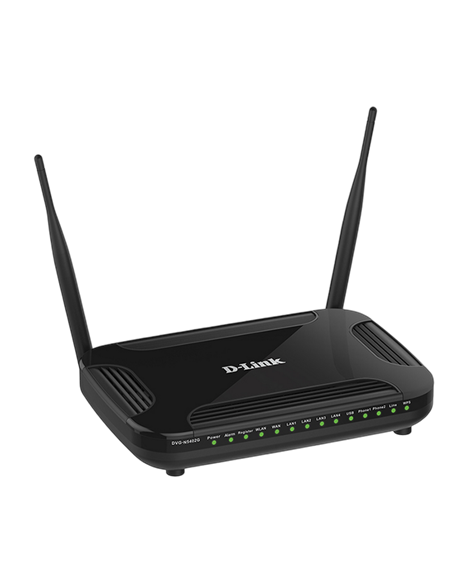 Беспроводной маршрутизатор D-Link DVG-N5402G, 3G, 4G, Чёрный