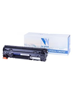 Cartuş ChinaMate CF283X/ CRG737H KT, Negru 2