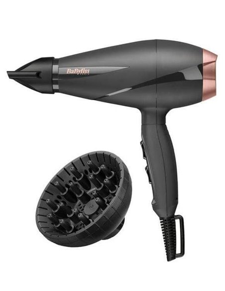 Uscător de păr BaByliss Smooth Pro 6709DE, 2100 W, Negru