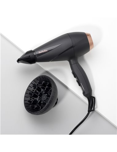 Uscător de păr BaByliss Smooth Pro 6709DE, 2100 W, Negru