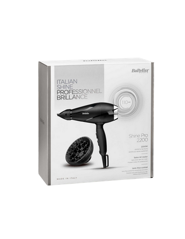 Uscător de păr BaByliss Shine Pro 6713DE, 2200 W, Negru