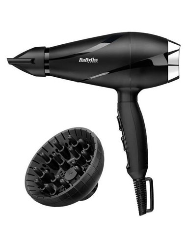 Фен BaByliss Shine Pro 6713DE, 2200 Вт, Чёрный