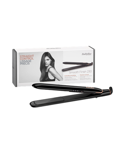 Выпрямитель для волос BaByliss Smooth Finish ST250E, Чёрный