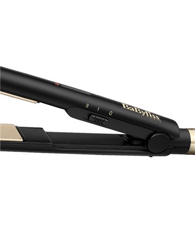 Placă de îndreptat părul BaByliss Ceramic Straight ST089E, Negru