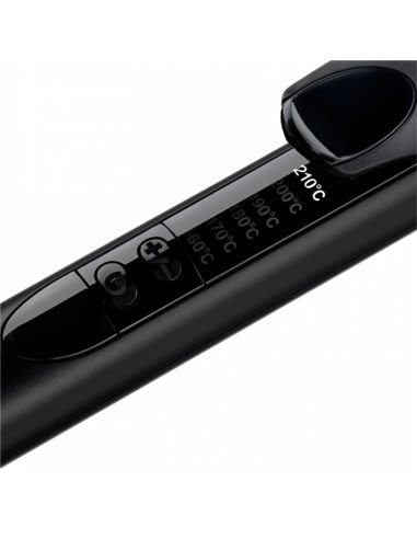 Ondulator de păr BaByliss C451E, Negru | Roz