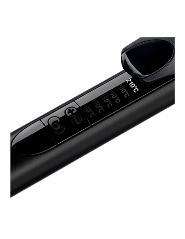 Ondulator de păr BaByliss C451E, Negru | Roz
