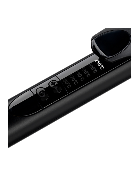 Ondulator de păr BaByliss C451E, Negru | Roz