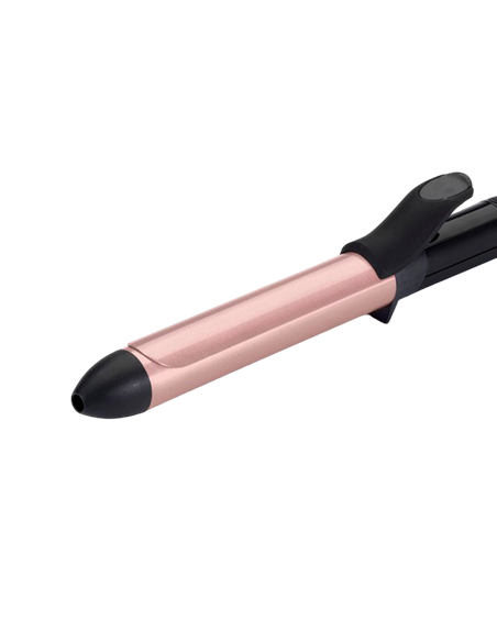 Ondulator de păr BaByliss C451E, Negru | Roz