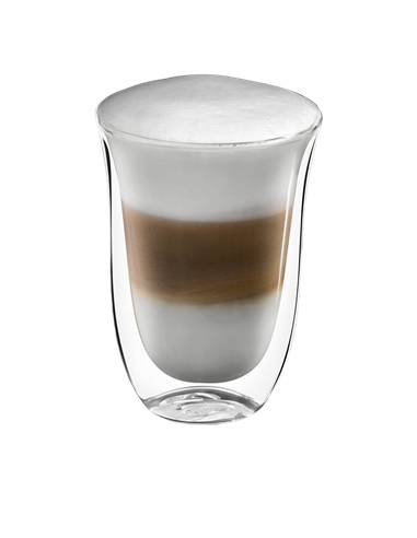 Набор стаканов DeLonghi DLSC312, 220 мл 2 шт, Прозрачный¶
